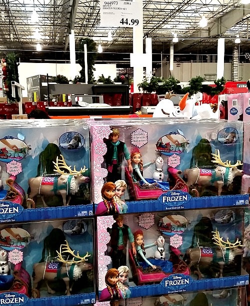 frozen toys sleigh