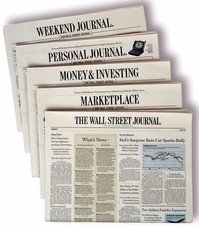 Free 1 year subscription to Wall Street Journal