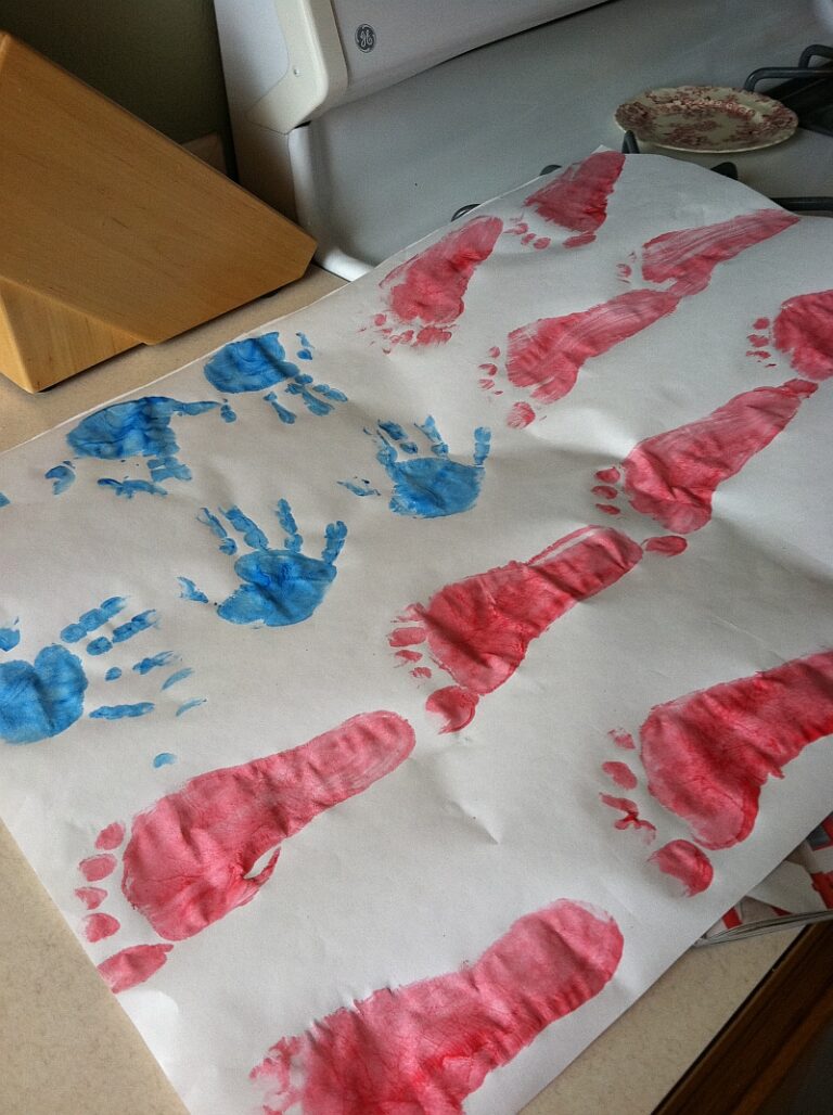 4th of July Flag Craft