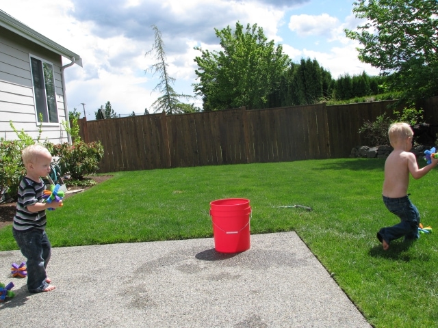 Frugal Summertime Fun: Sponge Balls