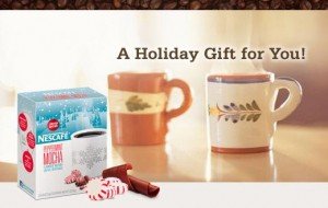 Free Sample of Nescafe Peppermint Mocha