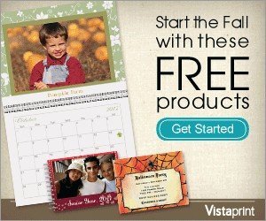 250 Business Cards Free 5 67 Shipping With Vistaprint S Fall Free Products Promotion Thrifty Nw Mom