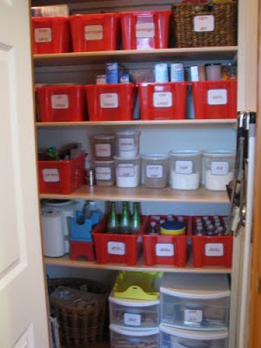 Operation Pantry Makeover: Bin Method