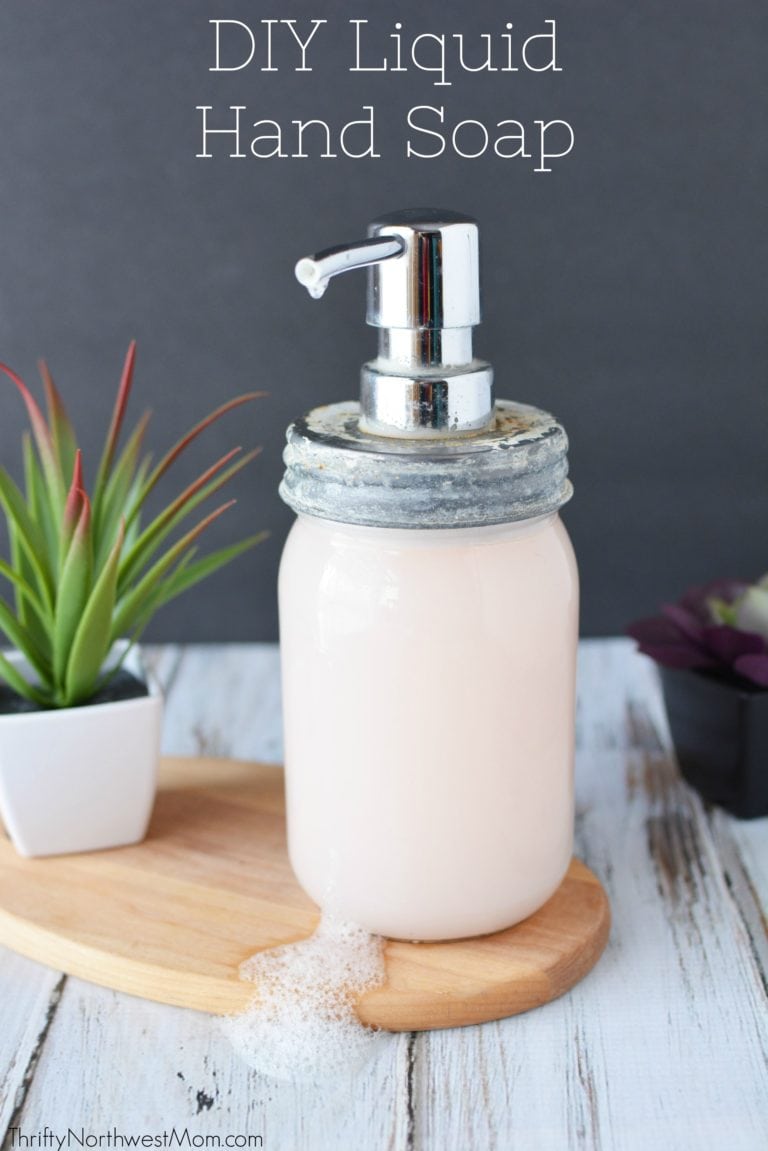 DIY Liquid Hand Soap