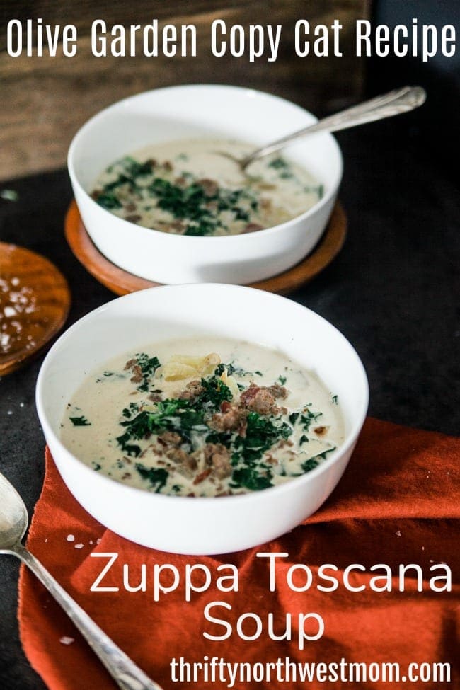 Olive Garden Zuppa Toscana Soup Copycat Olive Garden Recipe