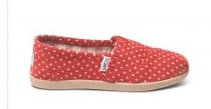 TOM’s Shoes – $5 off + FREE Shipping