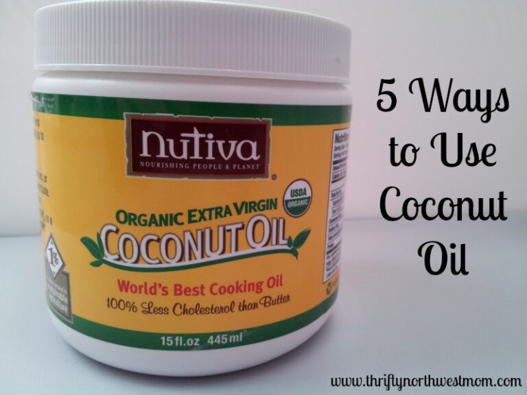 5 Ways to Use Coconut Oil