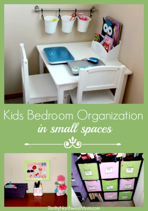 cheap ways to organize a child's room