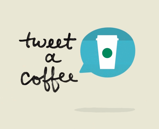 Starbucks: Give a $5 Starbucks e-Card, get a $5 Starbucks e-Card (Twitter and Visa Required)