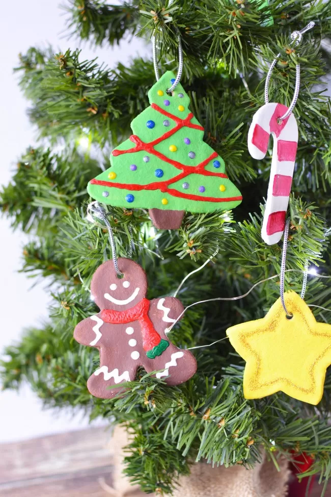 DIY Cone-Shaped Christmas Ornaments - AppleGreen Cottage