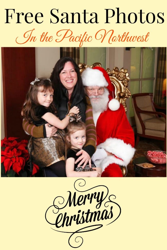FREE Santa Pictures Near Me (Puget Sound area & Nationally)!