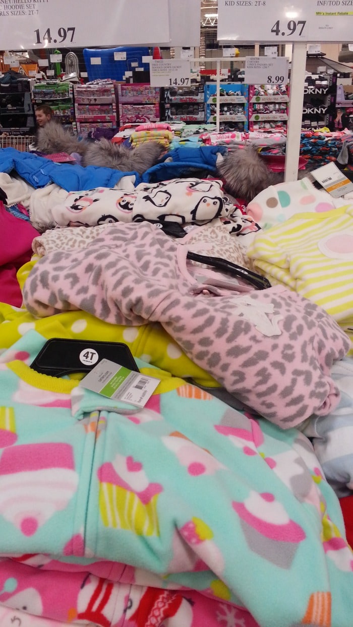 Costco Kids Pajama Deals - Warm Footie Pajamas less than $5