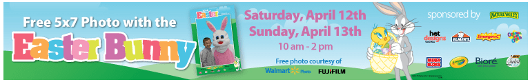 Free Photo With The Easter Bunny This Weekend!