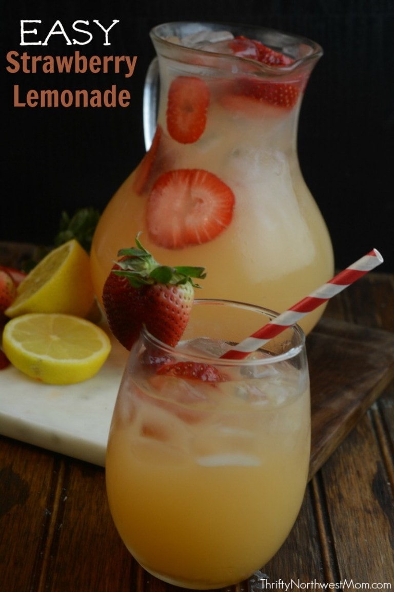 Easy Strawberry Lemonade Recipe