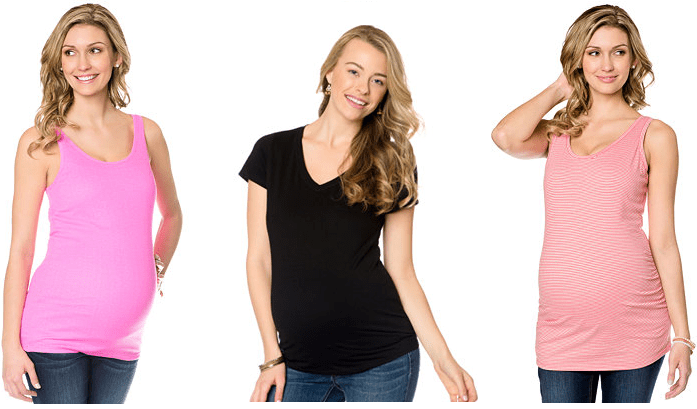 Maternity Clothing: Get Maternity Tanks & Tops For $3.75 Shipped From ...