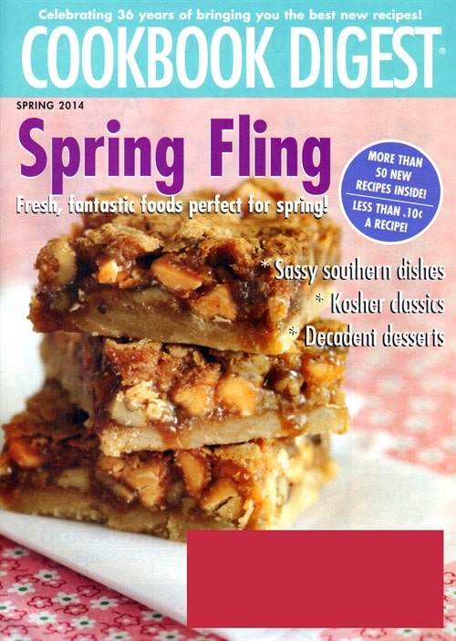 Cookbook Digest – $9.99 For One Year!