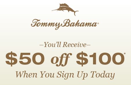 tommy bahama online coupon
