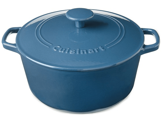 Cuisinart Chef's Classic 3qt Blue Enameled Cast Iron Round