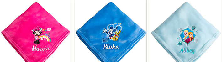 Disney Personalized Fleece Blankets