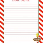 Free Printable Letter to Santa