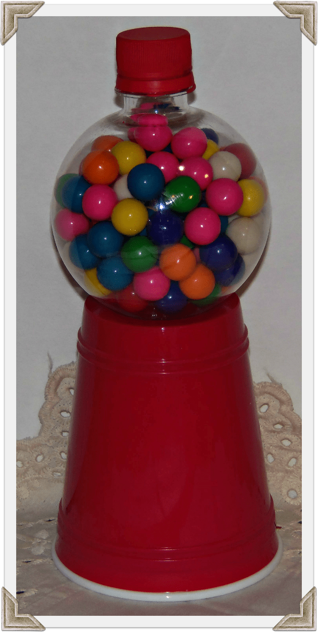 DIY Gumball Machine (Perfect for Valentines Parties)! - Thrifty NW Mom