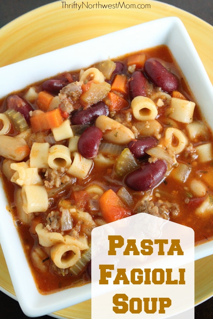 Pasta Fagioli Soup Recipe - Copycat Olive Garden Recipe!