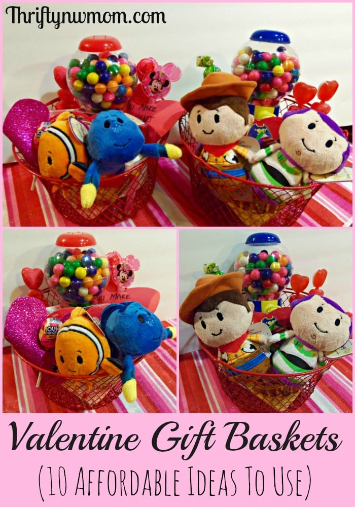 Valentine Day Gift Baskets - 10 Affordable Ideas For Kids Gift Baskets (Including #Hallmark # ...