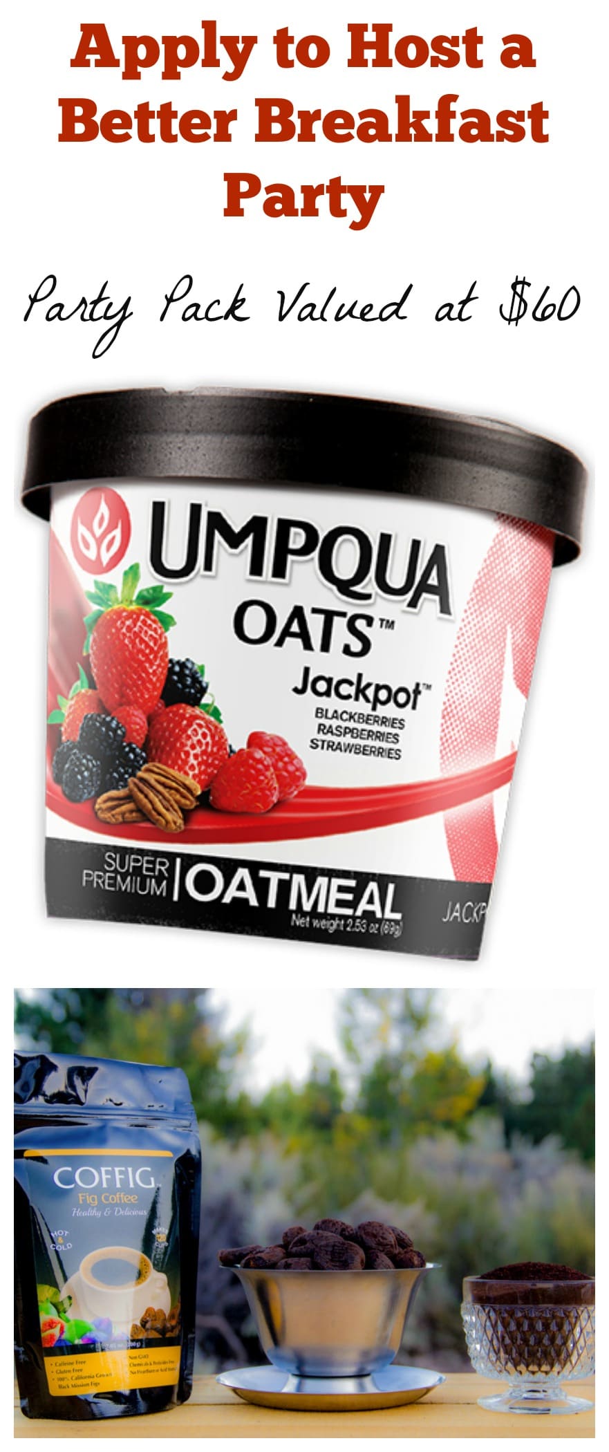 Better Breakfast Party with Umpqua Oats & Coffig