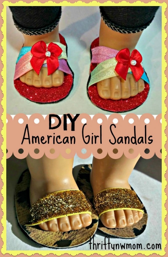 american girl doll shoes diy