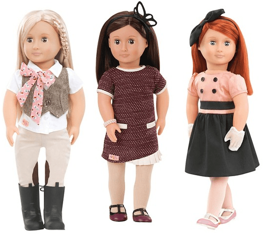 our generation dolls compared to american girl dolls