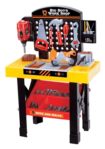 World Tech Toys 54 Piece Tool Bench Work Set $29.95