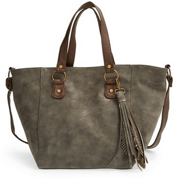 T-Shirt & Jeans Shimmer Down Faux Leather Tote $21.98 Shipped!