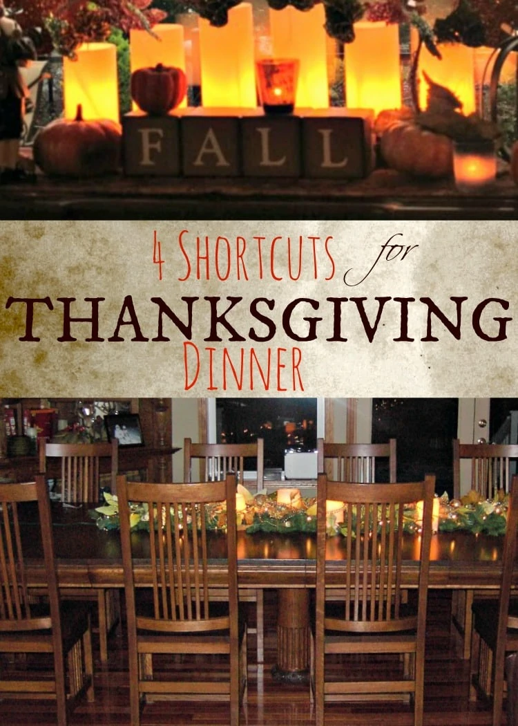 4 Short Cuts for Thanksgiving Dinner - Thrifty NW Mom