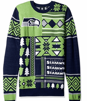 Seahawks Ugly Sweaters On Sale (& More NFL Teams Too)! - Thrifty NW Mom