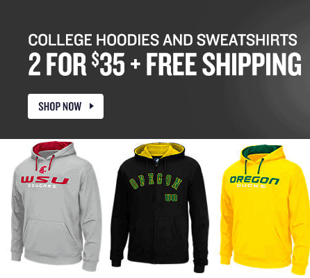 ncaa hoodies 2 for 35