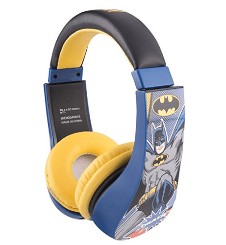 Kid Safe Headphones with Volume Limits - Batman - Thrifty NW Mom