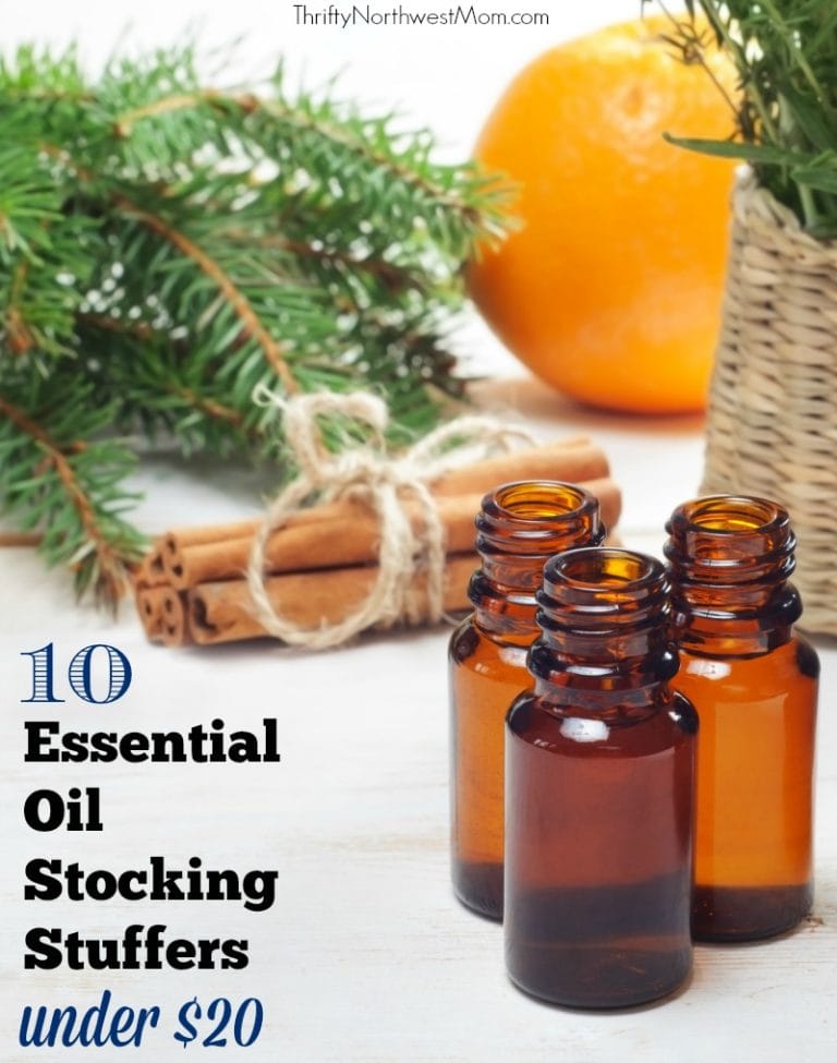 Essential Oil Stocking Stuffers - 10 Gift Ideas under $20