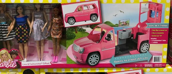 barbie limo fashionistas