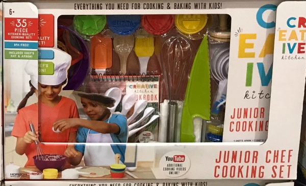 creative kitchen junior chef cooking set