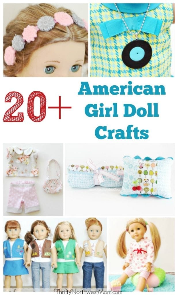 20 American Girl Doll Crafts For Your Dolls Thrifty Nw Mom