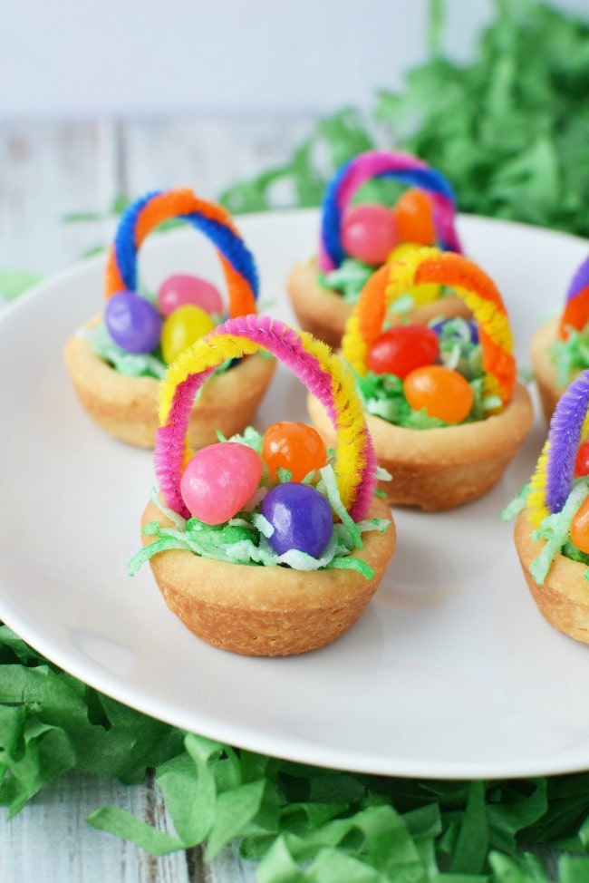 Simple Easter Basket Cookies Recipe! - Thrifty NW Mom