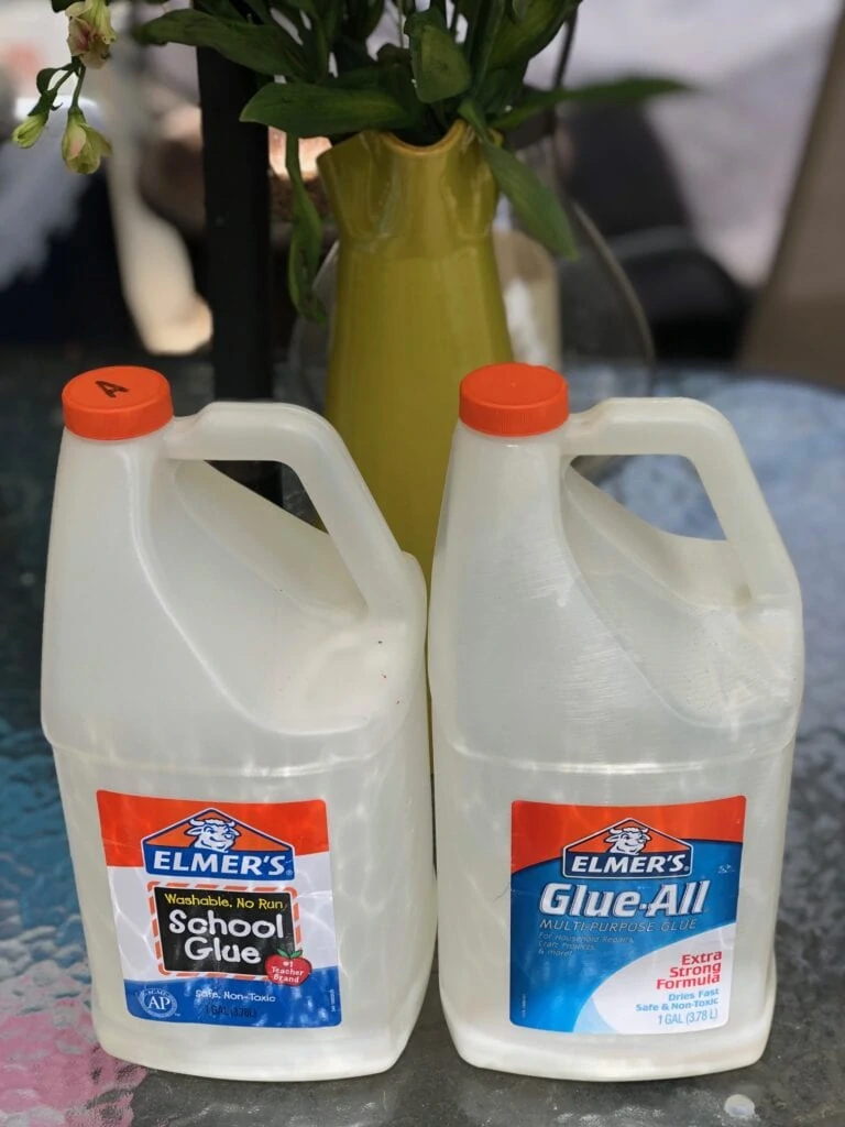 HOW MUCH CLEAR SLIME IN A GALLON OF ELMER'S GLUE