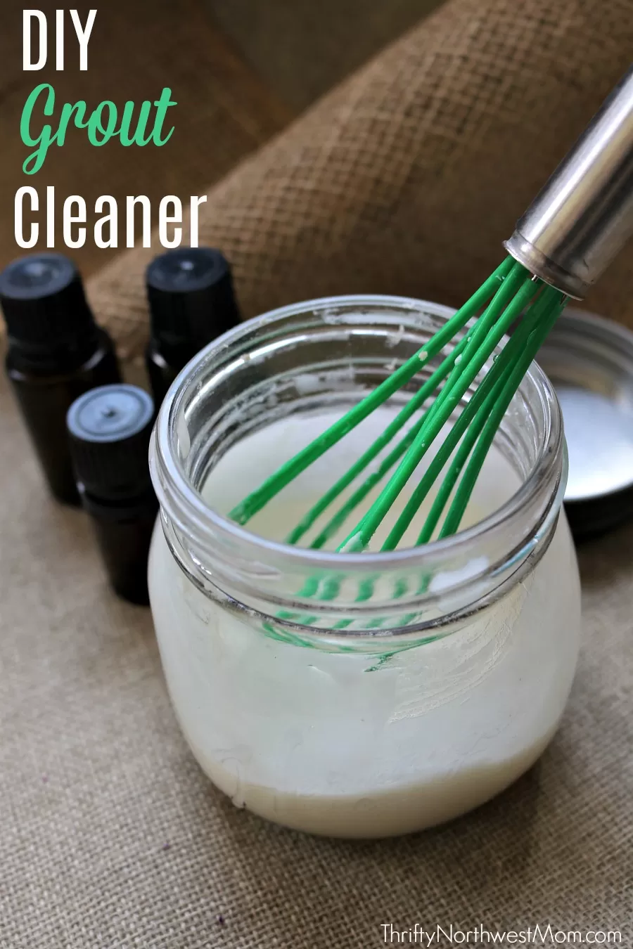 Inexpensive DIY Homemade Bathroom Cleaner - Thrifty Frugal Mom