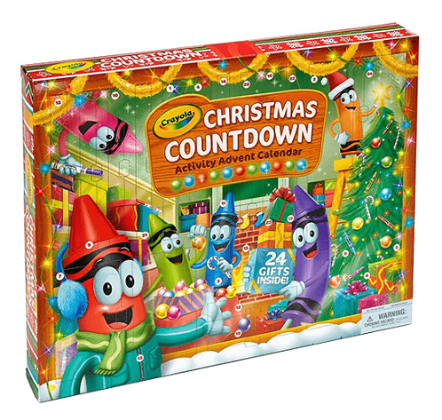 Crayola Christmas Countdown Activity Advent Calendar Thrifty NW Mom