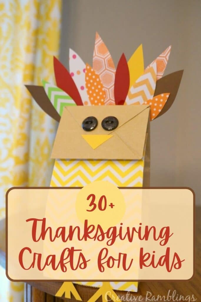 Thanksgiving Crafts For Kids - 30+ Crafts To Inspire You! - Thrifty NW Mom