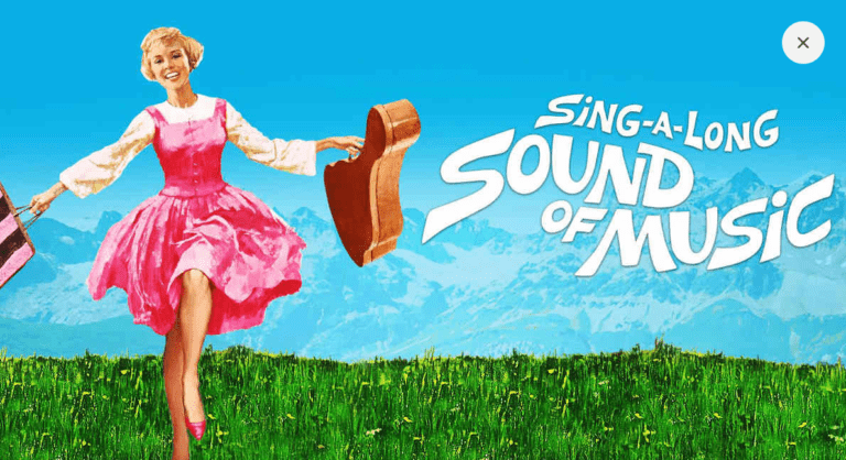 Sound of Music Sing a long