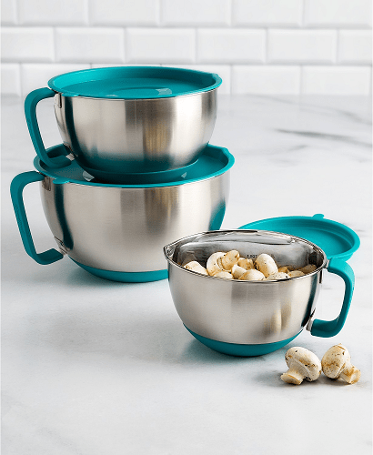 steel mixing bowl set