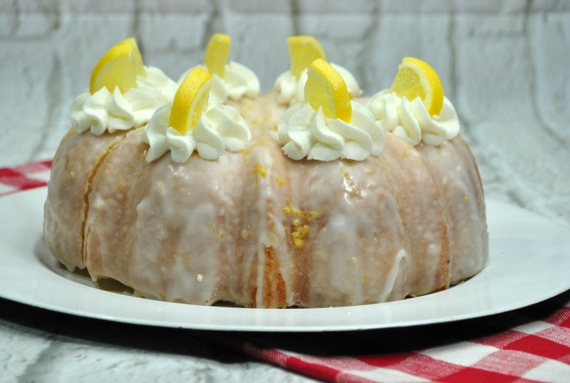 Lemon Bundt Cake - Perfect for Summer Entertaining! - Thrifty NW Mom