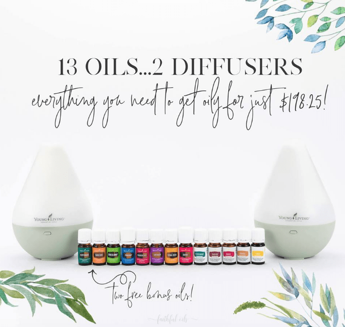 Essential Oils Sale - Special Premium Starter Kit Sale - 2 Diffusers ...