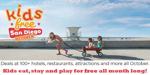 Kids Free San Diego In October – Free Kids Tickets To Attractions, Kids Eat Free & More!